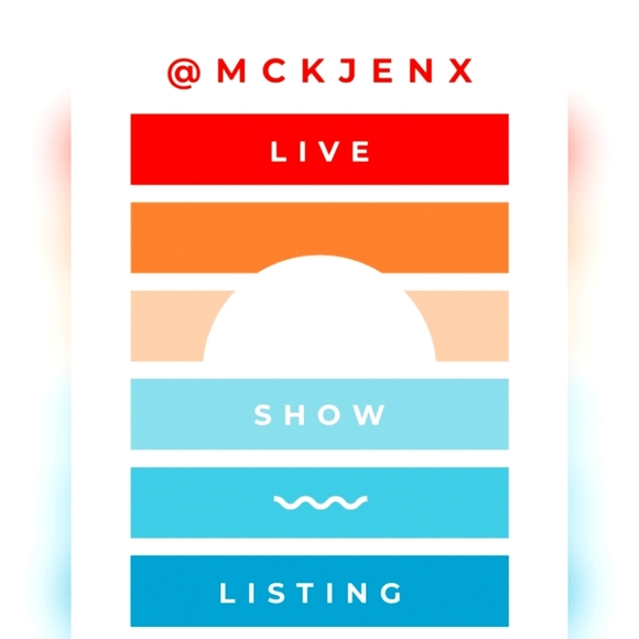 ✳️ Official LIVE Show Listing-@mckjenx LIVE show listing FLYER - Picture 3 of 16